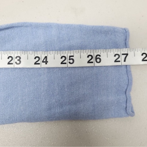 Eileen Fisher Womens Open Front Cardigan Size L Long Sleeve Light
Blue - Picture 7 of 7